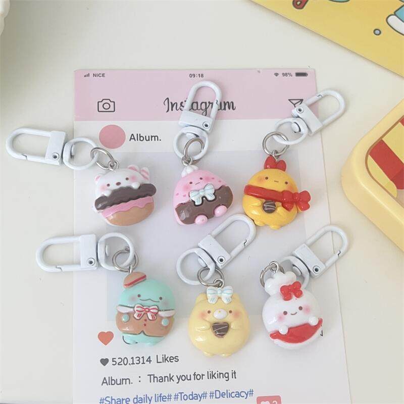 可爱角落生物卡通钥匙扣软萌小熊小兔包包挂件情侣闺蜜礼物配饰品,节庆用品/礼品,钥匙扣,淘宝优惠券,粉丝福利购,淘宝优惠卷
