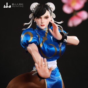 春丽 可动人偶软体二次元动漫手办景品人偶模玩BJD摆件硅胶娃娃