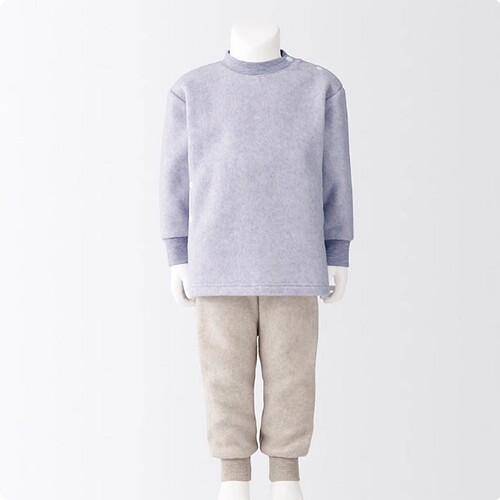 儿童抓绒保暖上衣睡衣裤子家居服