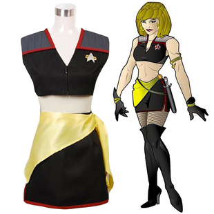 星际迷航Star trek TOS第二季Mirror镜子航海家号制服女cosplay服