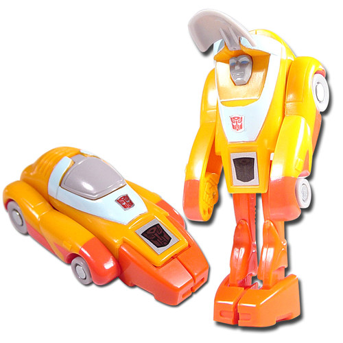 变形玩具金刚G1复刻KO博派汽车人迷你战士转轮Wheelie玩具模型
