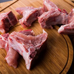 密云农家 散养放养土猪肉 新鲜腔骨 脊骨排骨 猪骨头棒子骨 500g