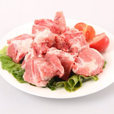 密云农家散养土猪粮食喂养 新鲜土猪肉 新鲜猪肋排 小排骨 500g