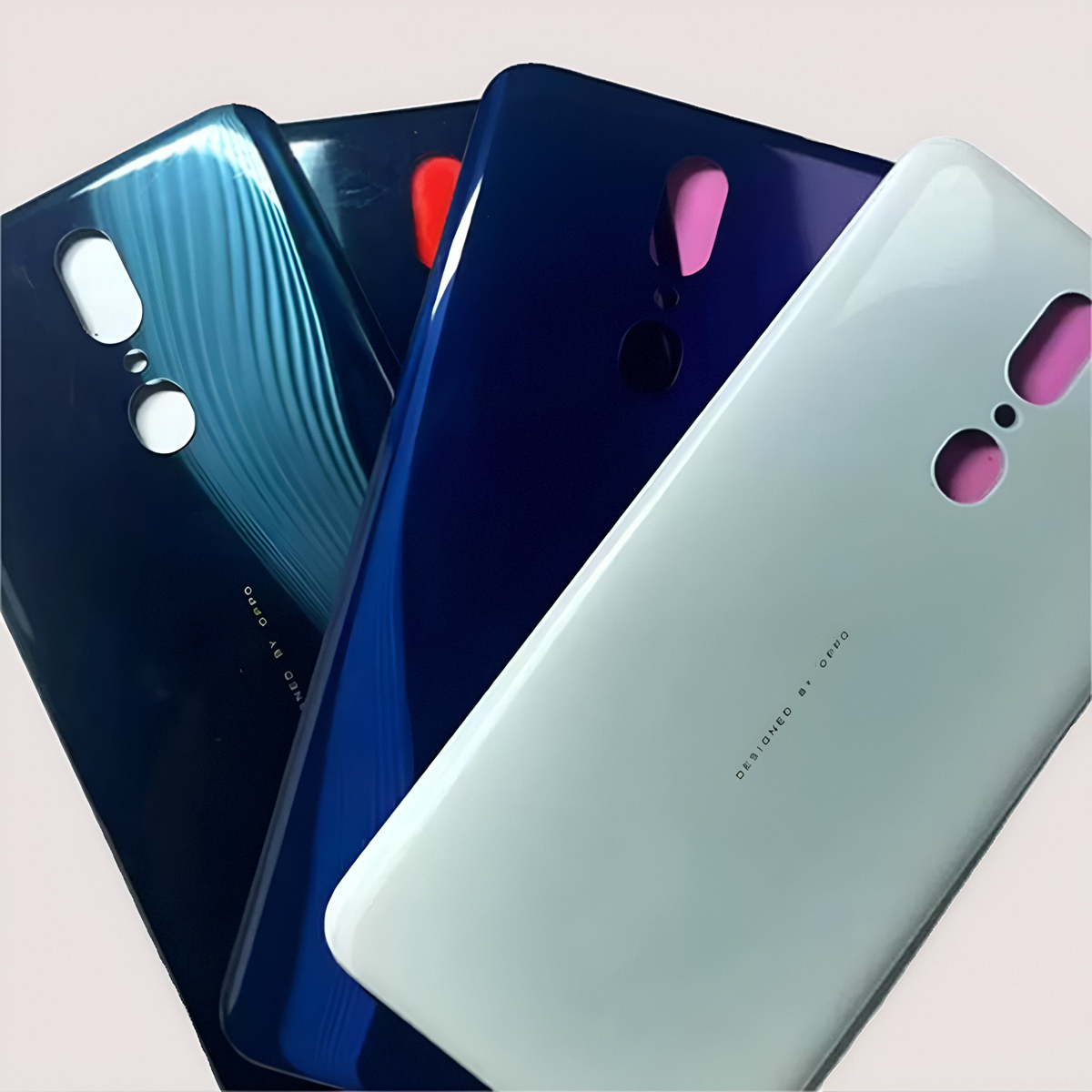 适用oppo a9后盖a9x中框边框前框屏框后盖电池盖后壳镜片侧键卡托