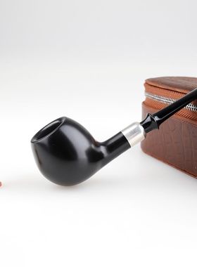 烟斗客佛么设计DK系列石楠木黑珍珠苹果
