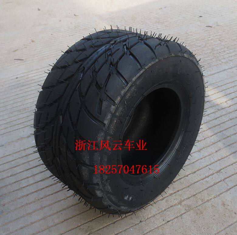 卡丁车配件 小公牛小悍马沙滩车7寸真空轮胎16X8-7公路胎可配轮毂