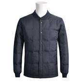 冬季 加厚老人保暖白鸭绒爸爸冬装 中老年羽绒服内胆男士 内外穿短款