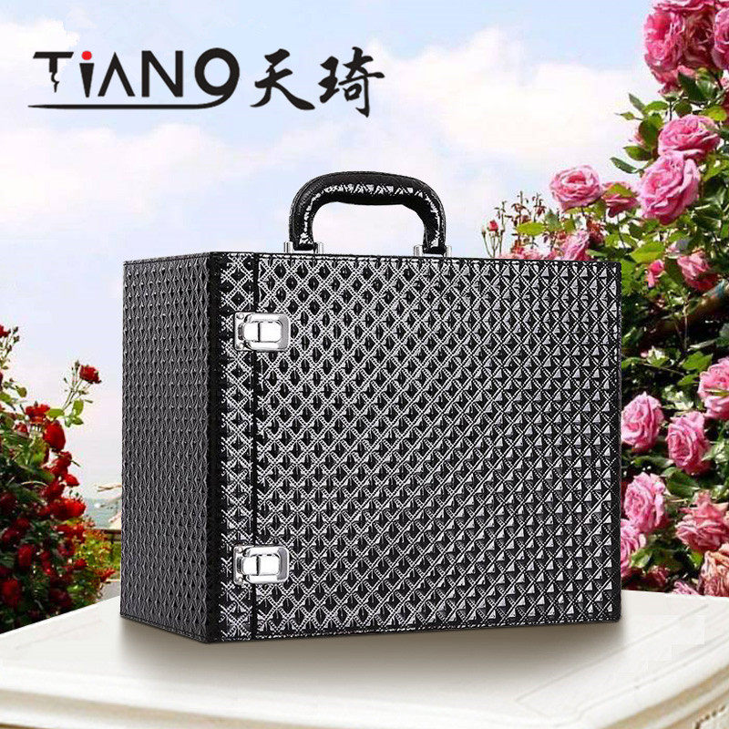 红酒盒钻石纹六支装皮盒酒盒拉菲酒箱子红酒包装盒六只装礼品盒