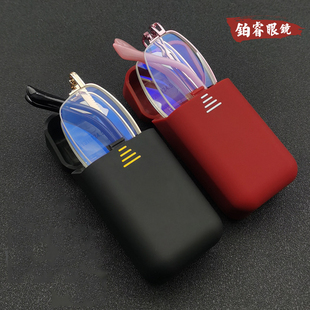 老花镜眼镜盒便携老花眼镜男女折叠老光防蓝光超轻老人中老年花镜