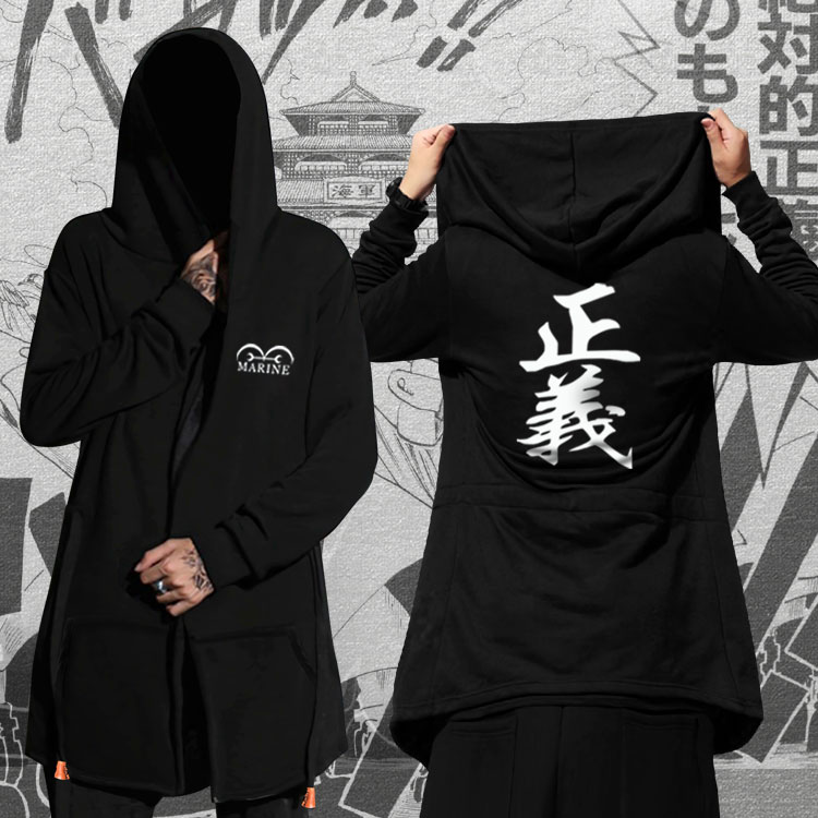 海衣服男情侣冬贼装罗卫衣动漫周边外套王加绒路飞艾斯正义二次元
