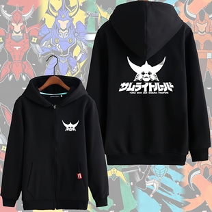 铠真传动漫周边连帽卫衣魔真神坛斗士外套男学生上衣服衣服秋冬男