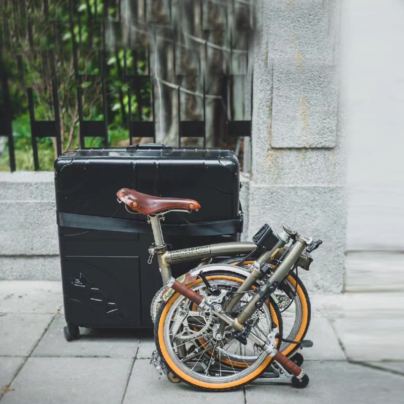 XXF自行车装车箱硬壳托运箱带滚轮小布折叠车长途货运打包行李箱