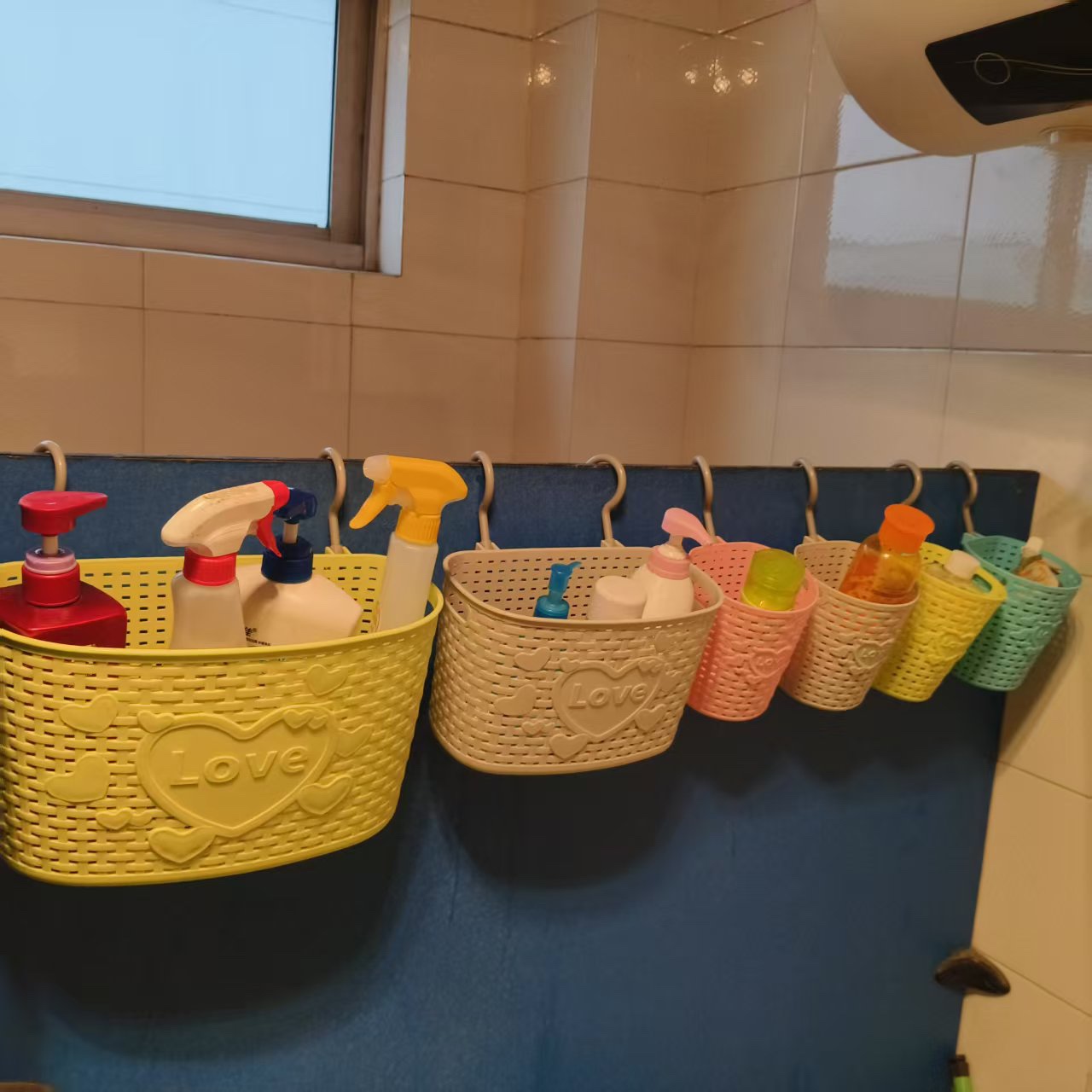 环保迷你塑料藤编吊篮