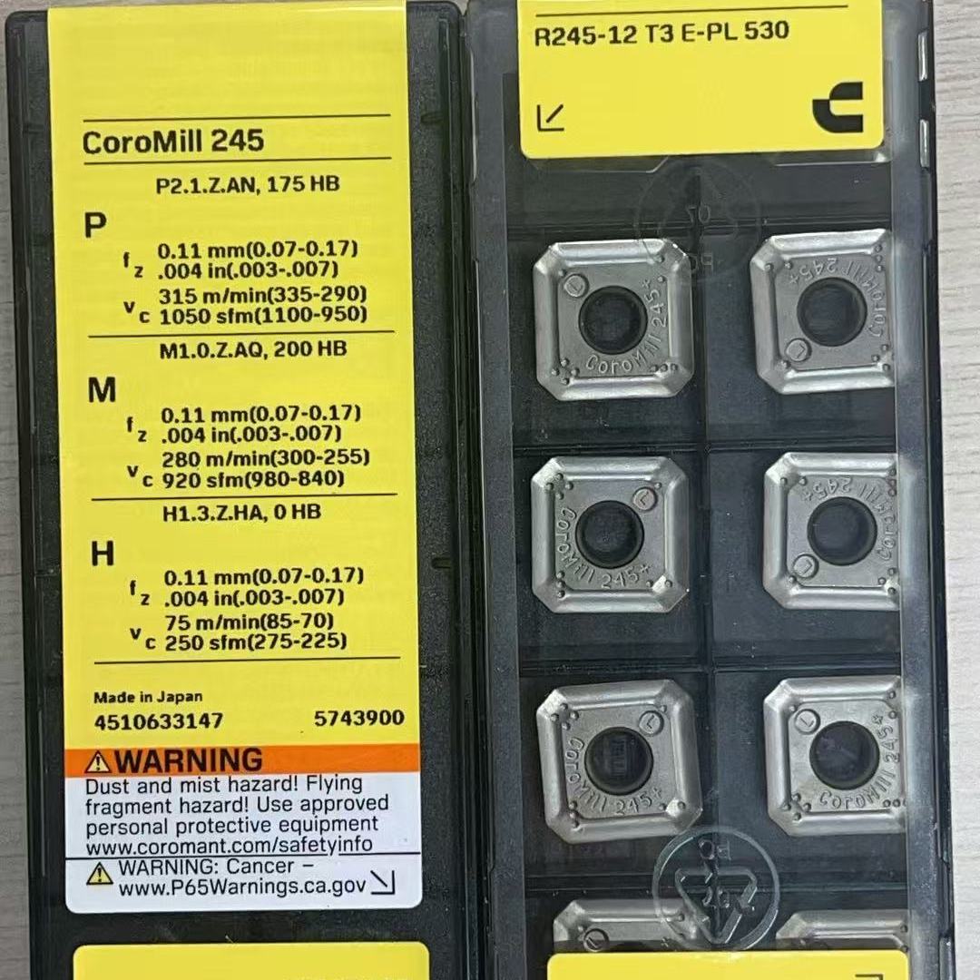 山特维克 R245-12T3E-PL530 铣刀片 全新原装 拍前请询