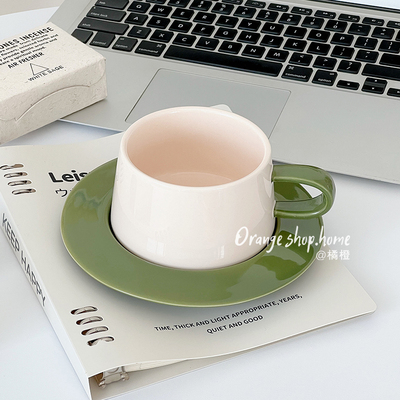 ins北欧风马克龙色系下午茶咖啡