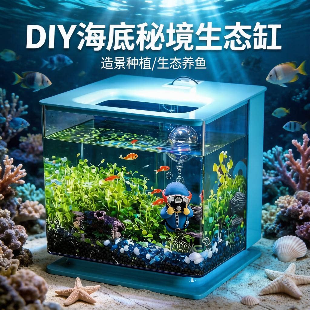 玩具先生儿童DIY造景生态缸