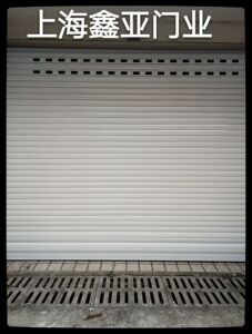 欧式铝合金卷帘门自动遥控升降门家用电动车库门防盗进户门定制