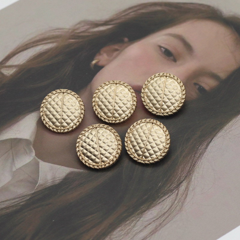 英伦风金属圆形纽扣扣