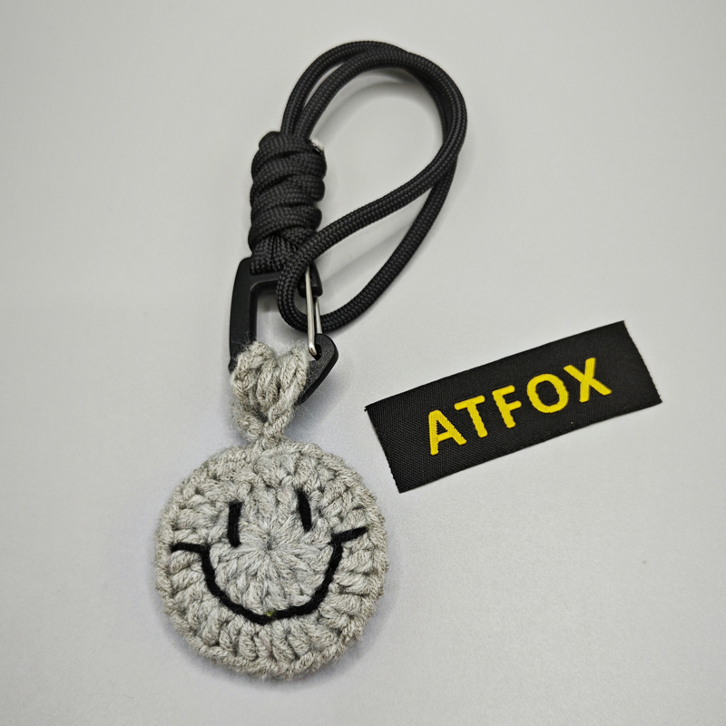 原创ATFOX好心情笑脸包挂件