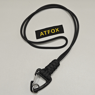 ATFOX原创钥匙挂绳证件挂脖绳小包卡包绳小众潮品