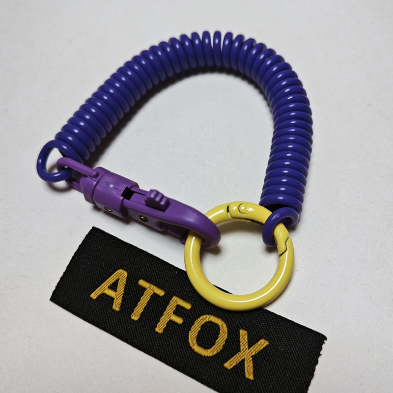 ATFOX糖果卡套饭卡伸缩绳