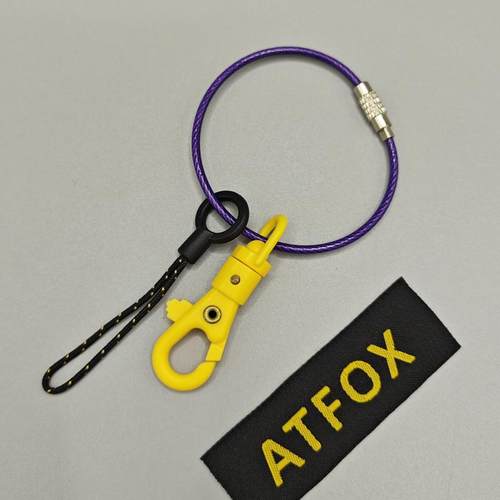 ATFOX耳机U盘包挂件随喜挂环
