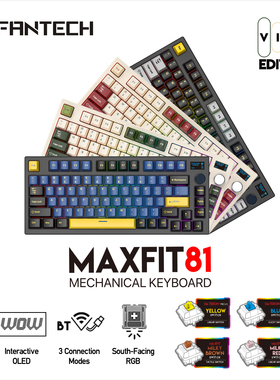 FANTECH MAXFIT81 VIBE Wireless Mechanical Keyboard