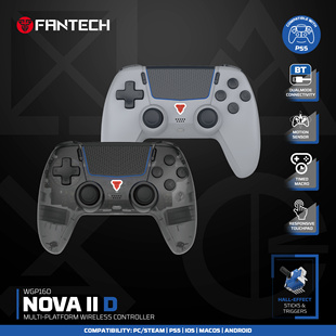 FANTECH WGP16D Wireless game controller compatible with PS5