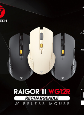 FANTECH RAIGOR III WG12 WG12R Wireless Optical Mouse
