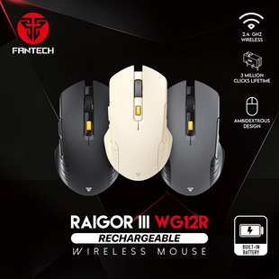 FANTECH RAIGOR III WG12 WG12R Wireless Optical Mouse