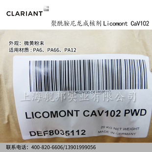 原装进口科莱恩聚酰胺尼龙成核剂Licomont CaV102润滑剂 粉末