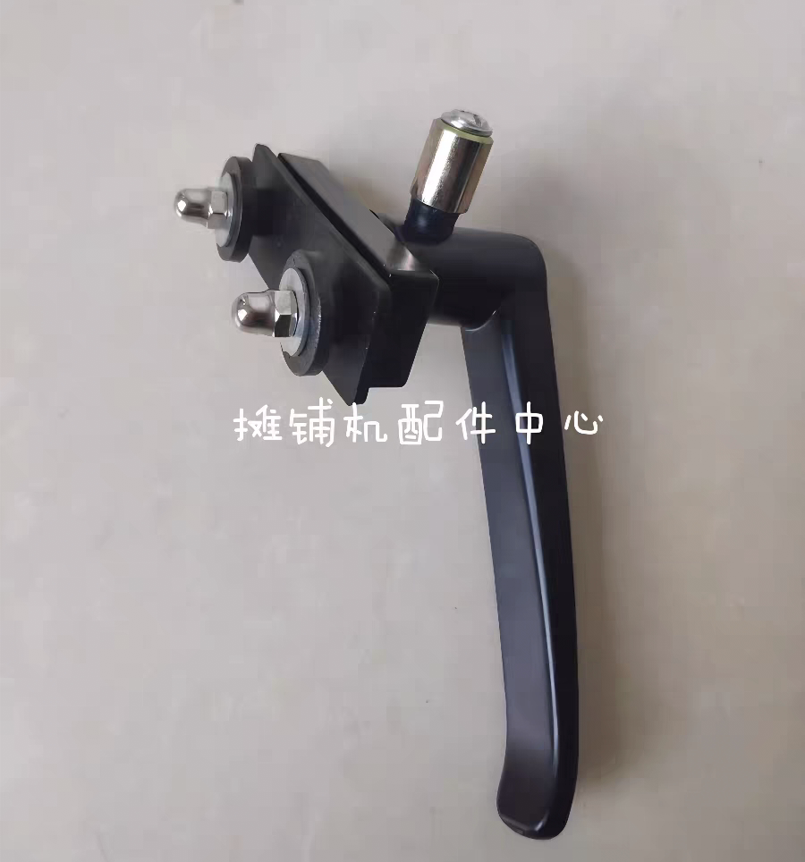 徐工柳工山推压路机玻璃把手 驾驶室门把手 圆碰锁 玻璃把手配件图片