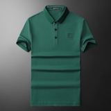2024年新款男POLO衫纯色钱塘6016-E2033-P75，男装Polo衫，钱塘6016