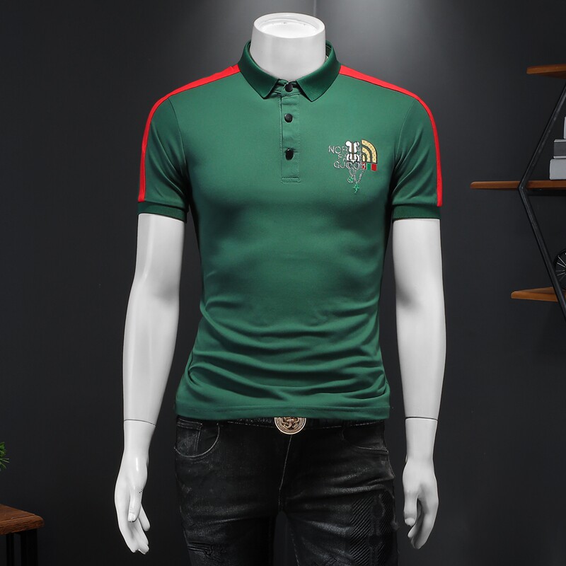 2024年新款男POLO衫钱塘6016-E2491-P75,男装Polo衫,钱塘6016