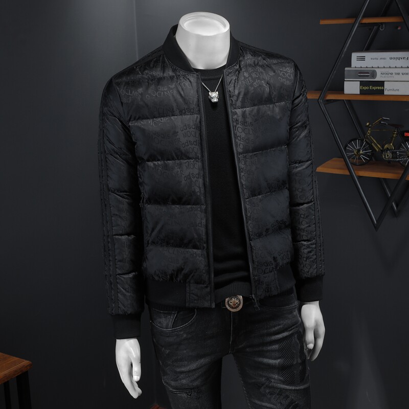 F6065P3202024高端冬季90%白鸭绒植绒连帽羽绒服假模365,男装羽绒服,钱塘6016