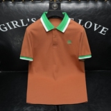 2026年夏季拼色刺绣POLO衫QT6016-E3692-P75，男装Polo衫，钱塘6016