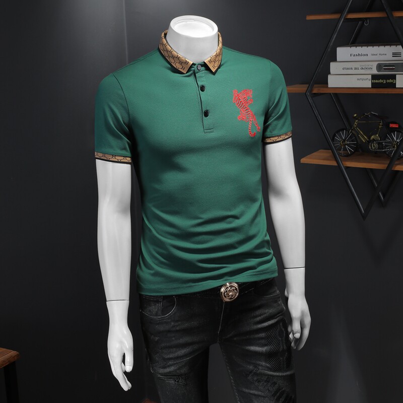 2026年新款男POLO衫钱塘6016-E2492-P75,男装Polo衫,钱塘6016
