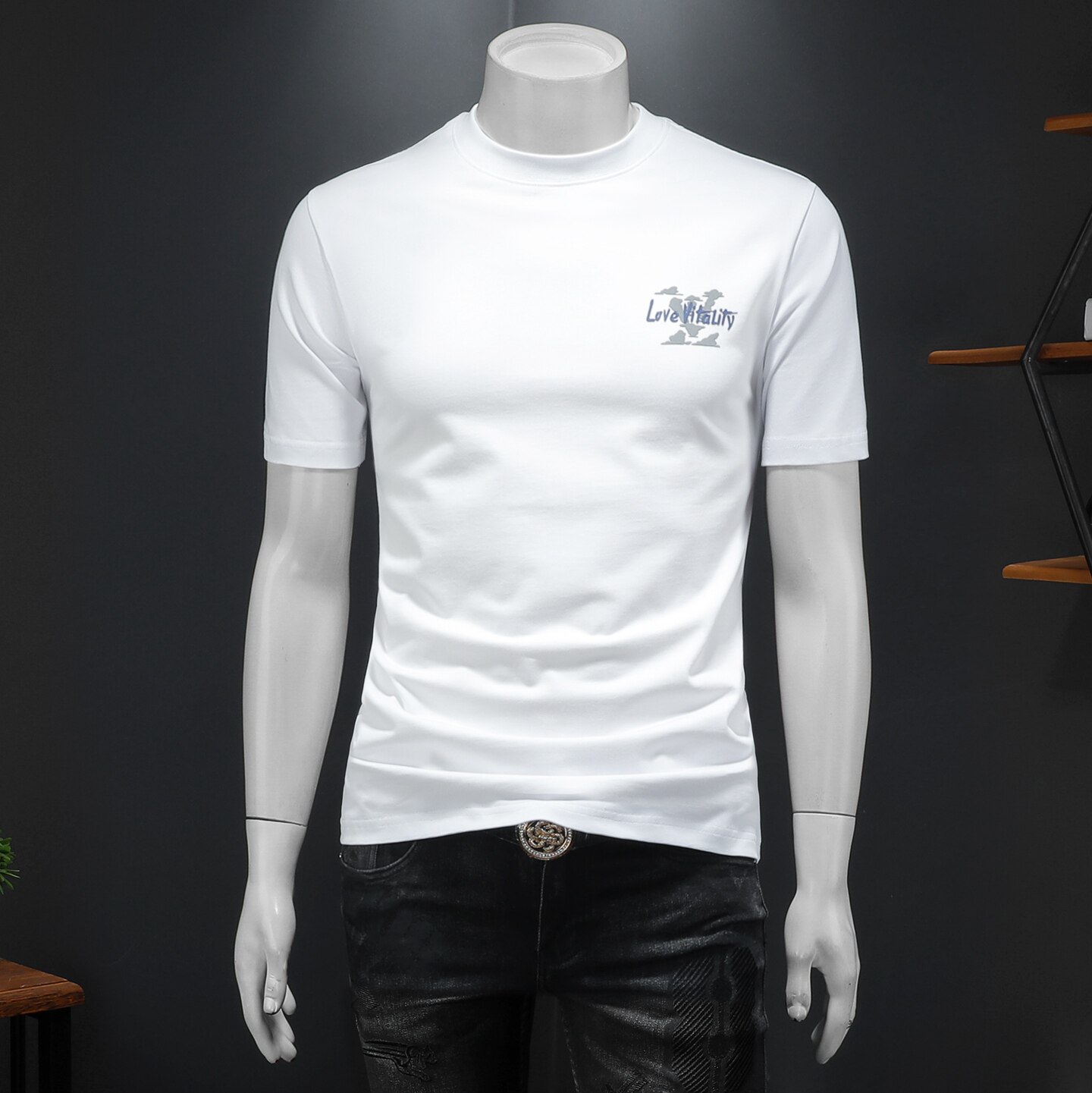 2026年夏季微阔重磅贴布T恤QT6016-E3699-P78，男装T恤，钱塘6016