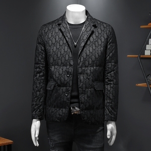 2022男士西装领90%白鸭绒羽绒服钱塘6016-F6617P290,男装羽绒服,钱塘6016