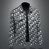 2025秋冬新款翻领毛呢羽绒服夹克外套6016-F8820-P325，男装夹克，钱塘6016