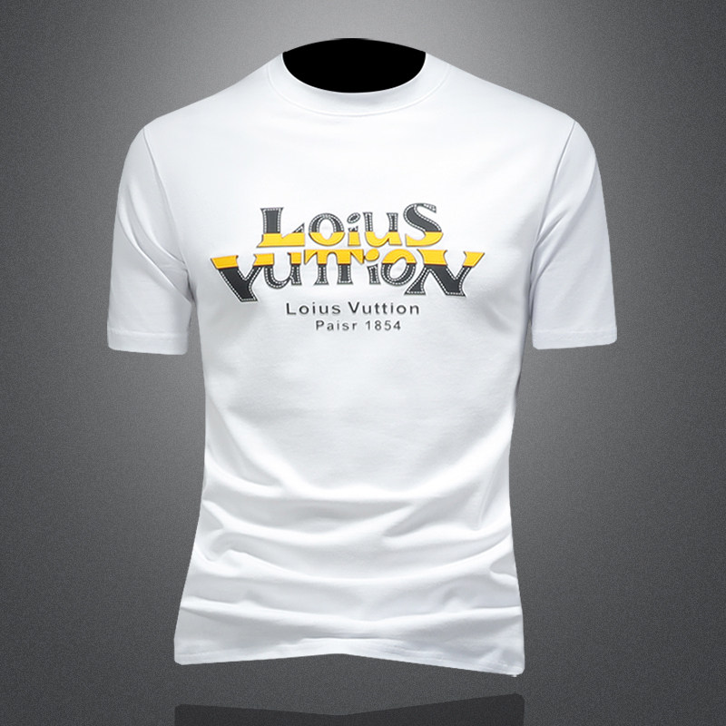 2026年夏季微阔重磅贴布T恤QT6016-E3696-P78，男装T恤，钱塘6016