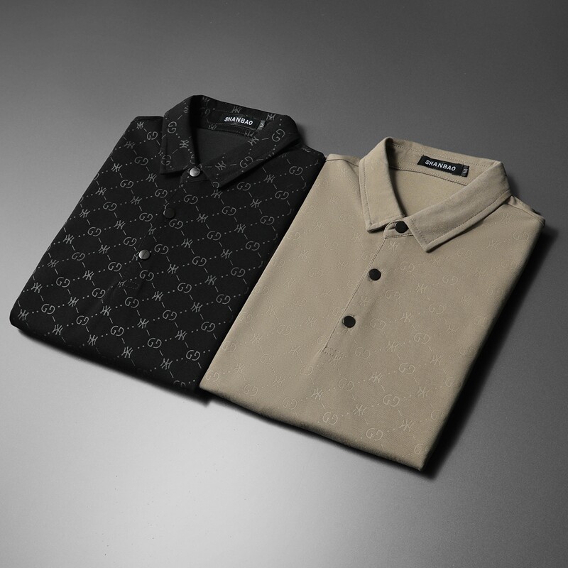 2024年新款男POLO衫钱塘6016-E1943-P75，男装Polo衫，钱塘6016