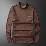 2026秋冬新款加绒加厚男长袖打底衫大码钱塘6016-C4004-P90，男装T恤，钱塘6016