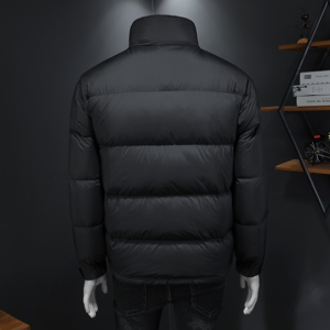 2025秋冬新款立领拼接针织羽绒服6016-F25806-P380图片