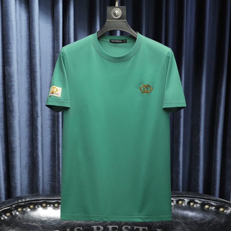 2025年新款圆领夏季男士T恤钱塘6016-E3310-P60沙发图，男装T恤，钱塘6016