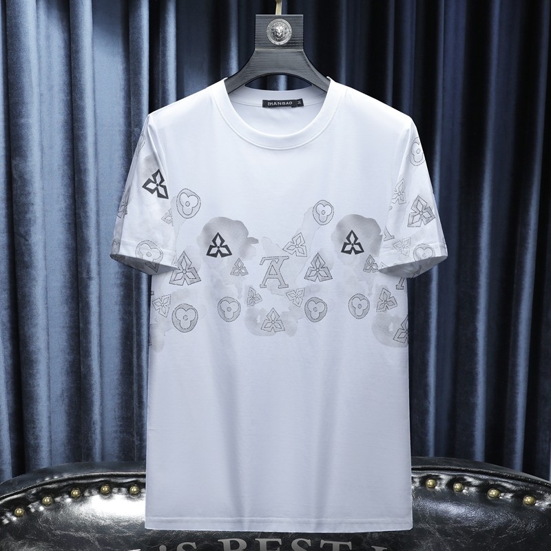 2025年新款圆领印花夏季男士T恤钱塘6016-E3311-P65沙发图，男装T恤，钱塘6016