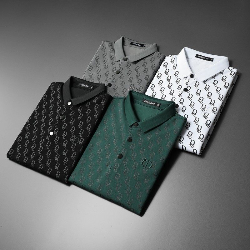 2026年新款夏季印花男士POLO衫T恤钱塘6016-E1933-P75，男装T恤，钱塘6016