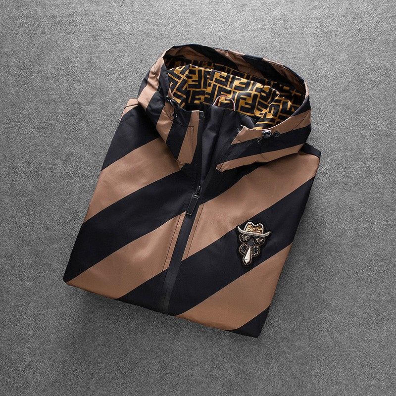 备有大货2026年新款连帽夹克衫薄款男外套大码钱塘6016-2553P140，男装夹克，钱塘6016