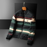 2023新款花羽绒服男立领90白鸭绒棒球服外套钱塘6016-F5014-P280，男装羽绒服，钱塘6016