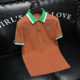 2026年夏季拼色刺绣POLO衫QT6016-E3692-P75，男装Polo衫，钱塘6016